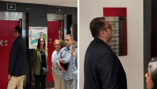 CHP Genel Merkezinde gazetecilere hakaret eden partilinin biletini Kılıçdaroğlu kesti