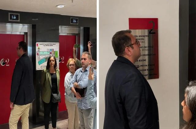 CHP Genel Merkezinde gazetecilere hakaret eden partilinin biletini Kılıçdaroğlu kesti