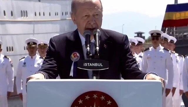 Cumhurbaşkanı Erdoğan: Türkiye, tarihinde ilk kez bir NATO ve AB üyesi ülkeye savaş gemisi ihraç etti