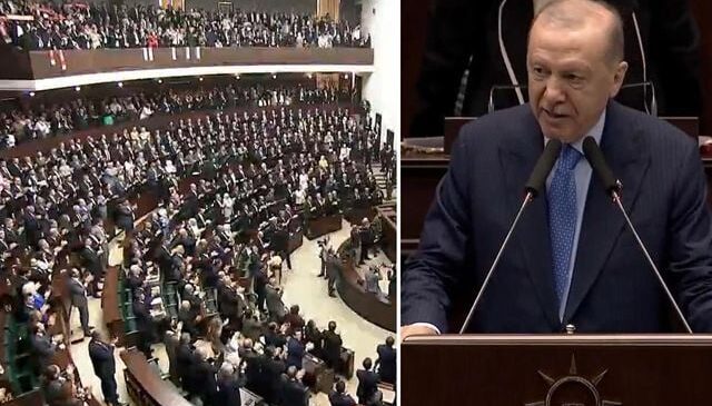 Cumhurbaşkanı Erdoğan’dan parti grubunu ayağa kaldıran İsrail sözleri