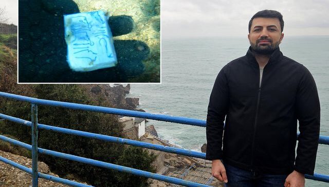 Malzemeleri denizden çıkardı, büyücüler peşine düştü