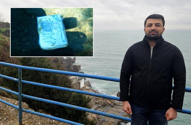 Malzemeleri denizden çıkardı, büyücüler peşine düştü