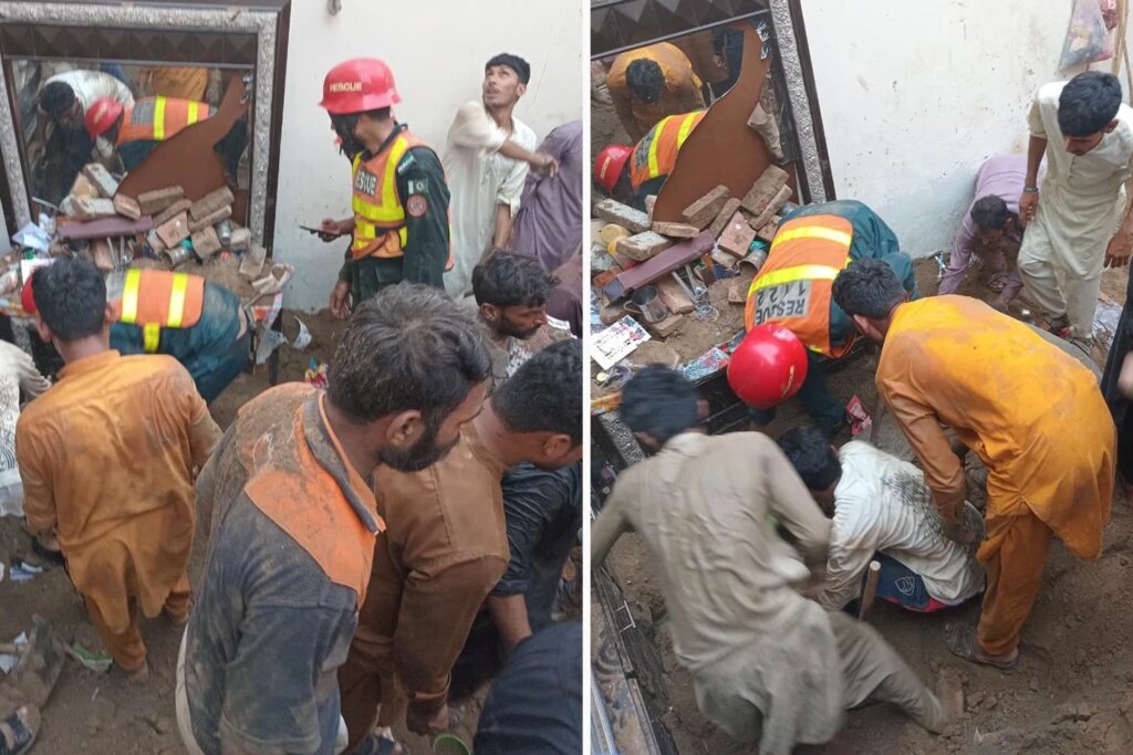 Pakistan'da etüt merkezinin çatısı çöktü, 14 öğrenci hayatını kaybetti