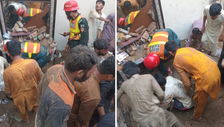 Pakistan’da etüt merkezinin çatısının çökmesi sonucu 14 öğrenci hayatını kaybetti