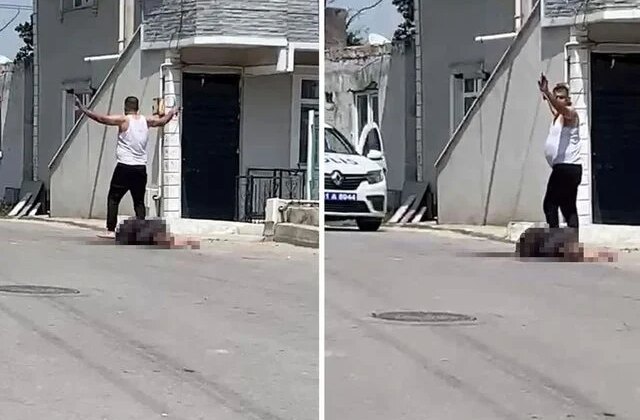 Sokak ortasında eşini öldüren koca: Çocuğumla göz göze gelince durdum