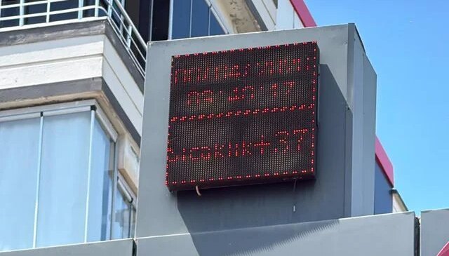 Diyarbakır’da termometreler 40 dereceye yaklaştı