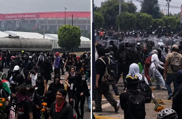 Dünya Kupası açılışında kanlı protesto, kartel mağduru anneler sokağa çıktı