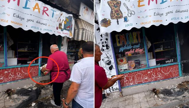 Edirne’de iş yerinde çıkan yangın panik yarattı, ilk müdahaleyi esnaf yaptı