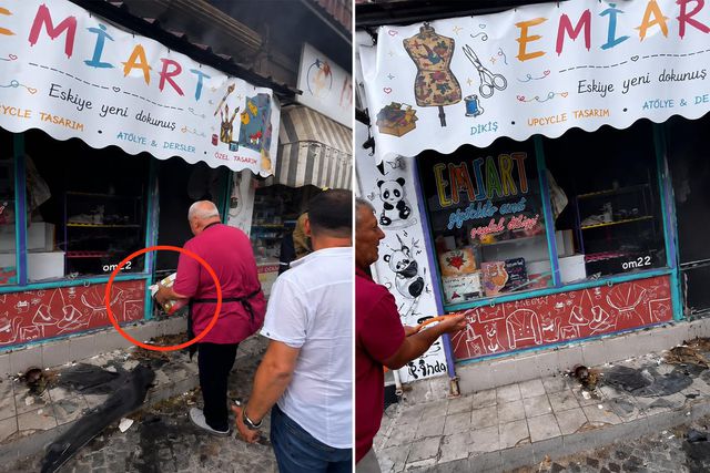 Edirne’de iş yerinde çıkan yangın panik yarattı, ilk müdahaleyi esnaf yaptı