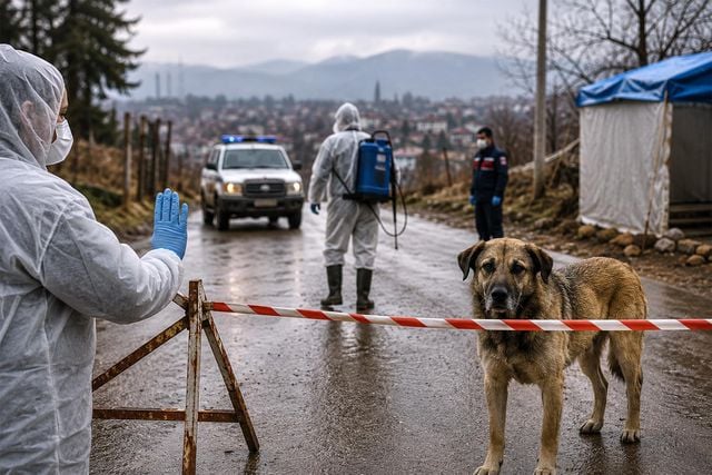 Van’ın Edremit ilçesinde kuduz alarmı: 7 mahalle karantinaya alındı