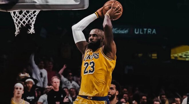 Los Angeles Lakers, LeBron James’e veda etti
