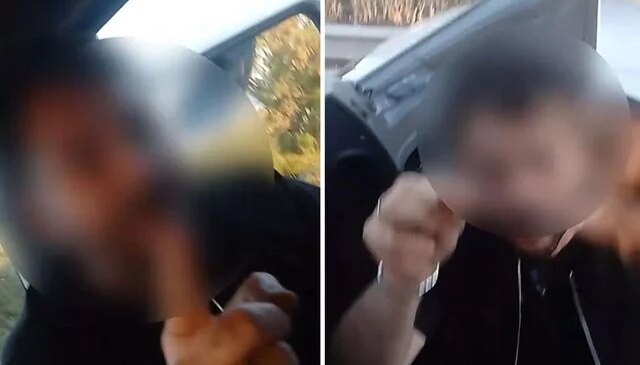 Emniyet şeridini gasbetti, kendisini uyaran sürücüyü “Valiyi arattırma bana” diyerek tehdit etti