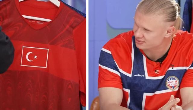 Erling Haaland, Türkiye formasına hayran kaldı