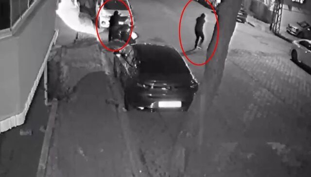 Esenyurt’ta iki grup arasında silahlı çatışma kamerada