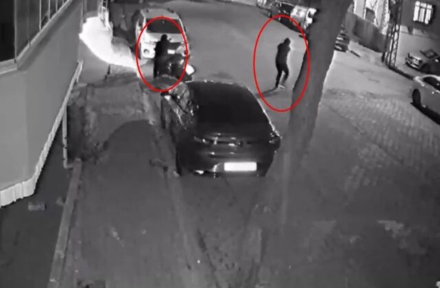 Esenyurt’ta iki grup arasında silahlı çatışma kamerada