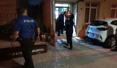 İzmir’de 1 kişi evde çıkan yangında hayatını kaybetti