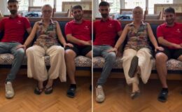 Evini taşıttırdığı nakliyecilerle video çekti, görüntü kullanıcıları ikiye böldü