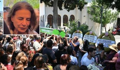 Evlat acısıyla yıkılan annenin feryadı yürekleri dağladı: Ece İrtem’in annesi cenazede ayakta duramadı