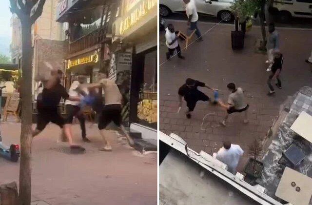 Fatih’te yabancı uyruklular arasında bıçaklı kavga