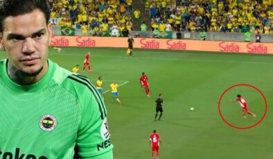Fener taraftarını delirten Ederson orta sahadan gol yedi, sonrasında olanlara inanamadı