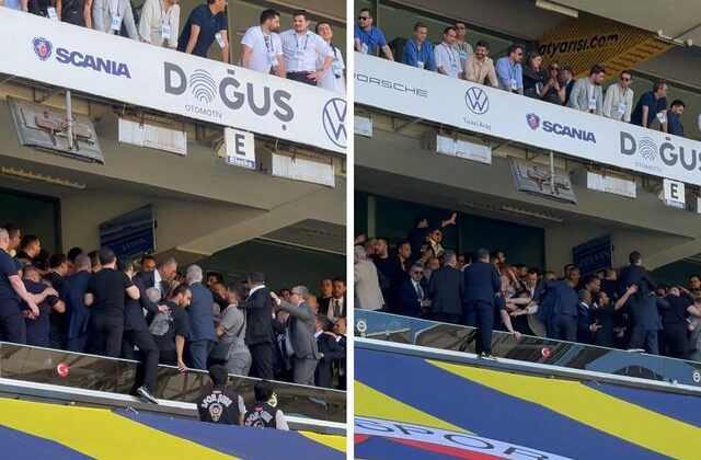 Fenerbahçe Genel Kurulu’nda kavga! Aziz Yıldırım koltuğundan kalkıp müdahale etti