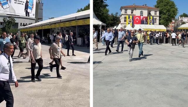 Fenerbahçe kongresine damga vuran anlar! Oy vermek için hücum ettiler