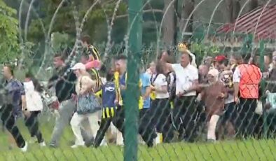Fenerbahçe taraftarı bildiğiniz gibi! Kapılar açılınca hücum ettiler