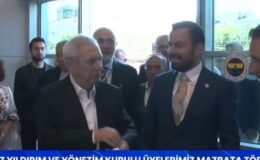Fenerbahçe’de mazbata törenine damga vuran görüntü