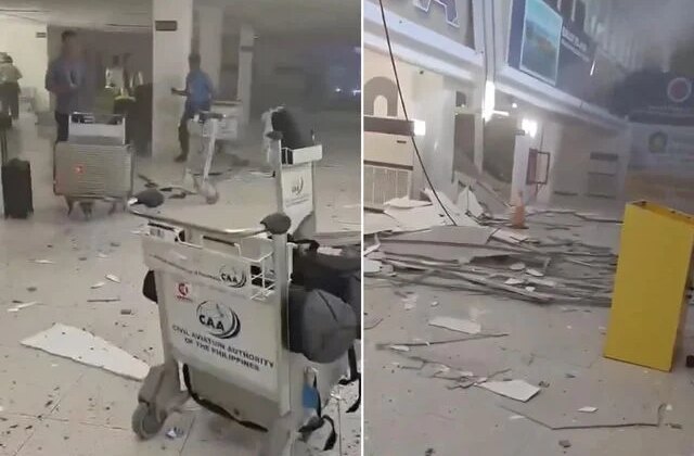 Filipinler’deki 7,8’lik deprem uluslararası havalimanında ağır hasara yol açtı