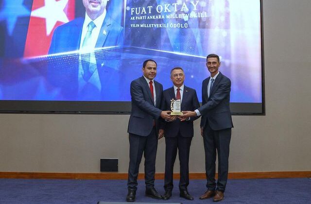 Fuat Oktay: ‘Yılın Milletvekili’ ödülüne layık görülmekten memnuniyet duydum