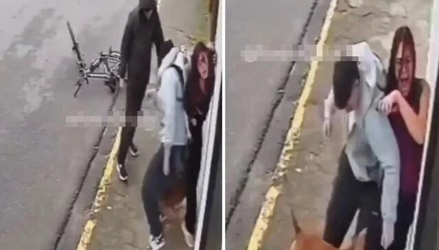 Genç kadın, pitbull köpeğinin saldırısına uğradı