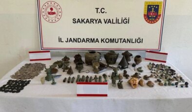 Evini kaçak müzeye dönüştüren şahıs yakalandı
