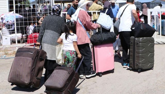 Ülkelerine gönüllü geri dönüş yapan Suriyelilerin sayısı belli oldu