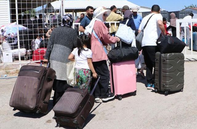 Ülkelerine gönüllü geri dönüş yapan Suriyelilerin sayısı belli oldu