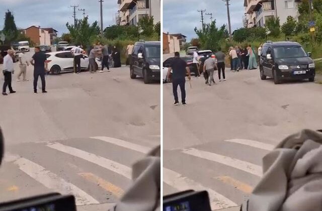 Kocaeli’de iki aile arasında silah, sopa ve taşlı kavga: 10 yaralı
