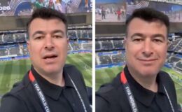 Görevden alınan TRT spikerinin maç öncesi videosu ortaya çıktı