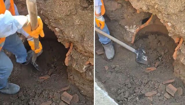 Görüntü Türkiye’den! Belediye işçisi “Define buldum” diye sevindi ama…