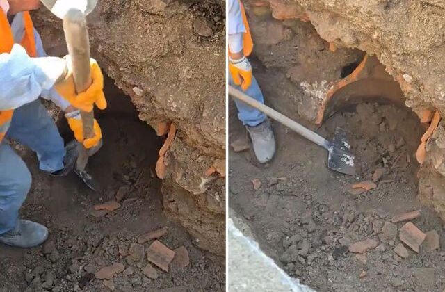 Görüntü Türkiye’den! Belediye işçisi “Define buldum” diye sevindi ama…