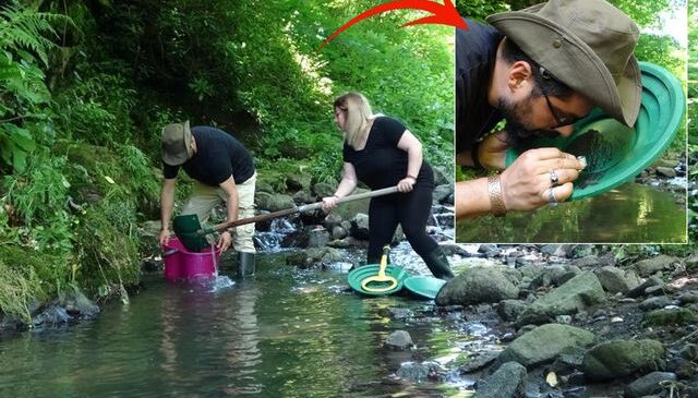 Görüntü Türkiye’den! Günde 6 gram altın buluyorlar, duyan oraya koşuyor