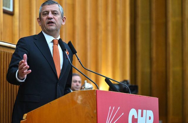 CHP’de grup toplantısı krizi! TBMM takviminde yer almadı,  Özel’in ekibini jet başvuru yaptı
