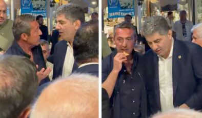 Hakan Safi ve Ali Koç, seçime saatler kala bir araya geldi