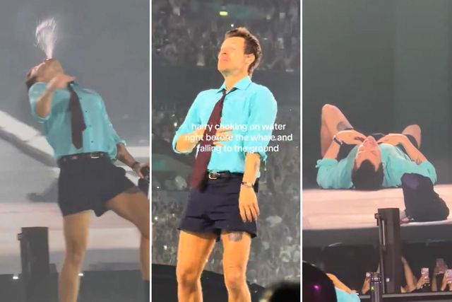 Harry Styles Sahnede Sağlık Sorunu Yaşadı