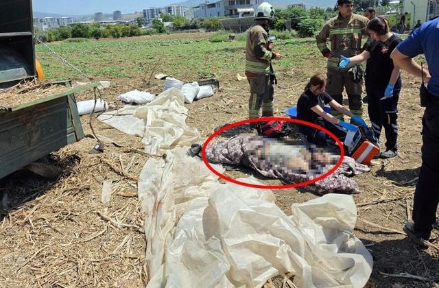 Hatay’da tarım makinesine sıkışan işçi öldü