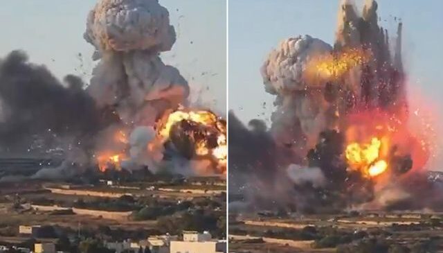 Havai fişek fabrikasındaki patlama Malta’yı savaş alanına çevirdi