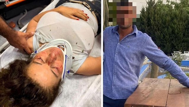Yardım için gitti, kemerle boğulmaktan son anda kurtuldu