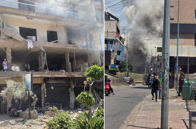Hizbullah İsrail’in topçu mevzilerini vurdu, Tel Aviv’den jet misilleme geldi
