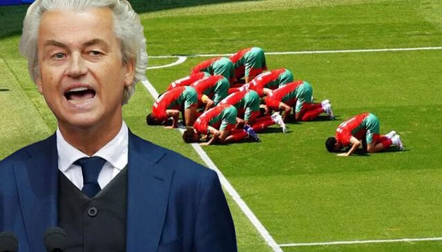 Hollandalı siyasetçi Geert Wilders, Faslı futbolcuların secde ettiği fotoğrafı paylaşıp Allah’a küfretti