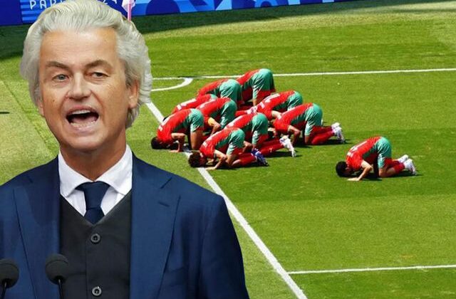 Hollandalı siyasetçi Geert Wilders, Faslı futbolcuların secde ettiği fotoğrafı paylaşıp Allah’a küfretti