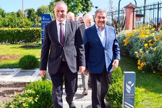 İBB Başkanvekili Nuri Arslan’dan Tevfik Göksu’ya ziyaret