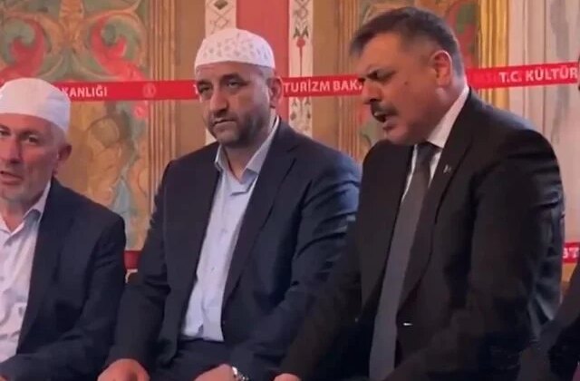 İçişleri Bakanı Çiftçi, Kur’an-ı Kerim okudu